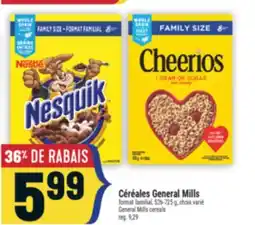 Marché Adonis CÉRÉALES GENERAL MILLS | GENERAL MILLS CEREALS offer