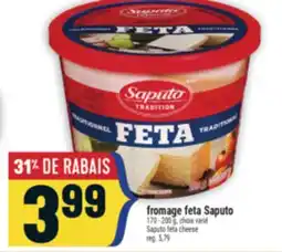 Marché Adonis FROMAGE FETA SAPUTO | SAPUTO FETA CHEESE offer