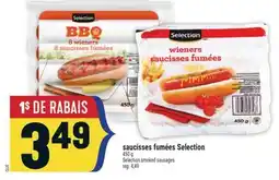 Marché Adonis SAUCISSES FUMÉES SELECTION | SELECTION SMOKED SAUSAGES offer