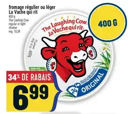 Marché Adonis FROMAGE RÉGULIER OU LÉGER LA VACHE QUI RIT | THE LAUGHING COW REGULAR OR LIGHT CHEESE offer