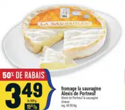 Marché Adonis fromage la sauvagine Alexis de Portneuf | Alexis de Portneuf la sauvagine cheese offer