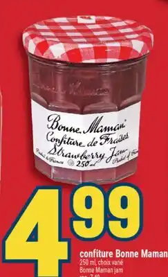 Marché Adonis CONFITURE BONNE MAMAN | BONNE MAMAN JAM offer