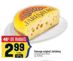 Marché Adonis FROMAGE ORIGINAL JARLSBERG | JARLSBERG ORIGINAL CHEESE offer