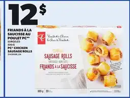 Provigo PC CHICKEN SAUSAGE ROLLS, 500 G offer