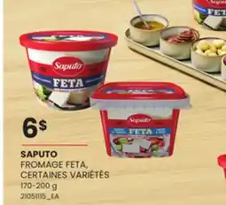 Provigo SAPUTO FROMAGE FETA, 170-200 g offer