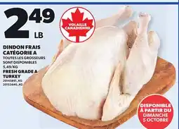 Provigo FRESH GRADE A TURKEY offer
