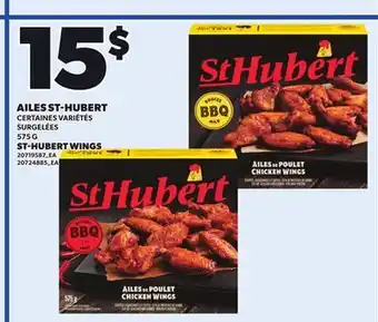 Provigo ST-HUBERT WINGS, 575 G offer