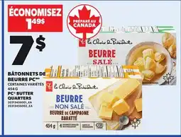 Provigo PC BUTTER QUARTERS, 454 G offer