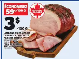 Provigo FROM OUR CHEFS SERVICE CASE HAM, 13.61 LB offer