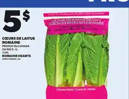 Provigo ROMAINE HEARTS, 3 UN offer