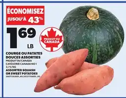 Provigo ASSORTED SQUASH OR SWEET POTATOES offer