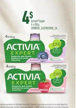 Provigo ACTIVIA EXPERT 4 X 100 G offer