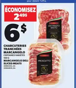 Provigo MARCANGELO DELI SLICED MEATS, 100 G offer