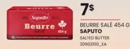Provigo SAPUTO SALTED BUTTER, 454 G offer