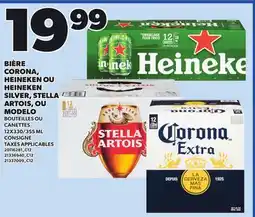 Provigo CORONA, HEINEKEN OU HEINEKEN SILVER, STELLA ARTOIS, OU MODELO, 12X330/355 ML offer
