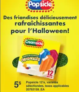 Provigo POPSICLE, 12'S offer