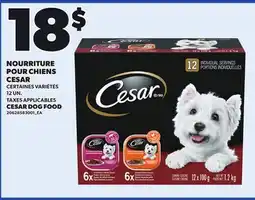 Provigo CESAR DOG FOOD, 12 UN offer