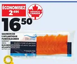 Provigo BLEUMER SMOKED ATLANTIC SALMON, 300 G offer