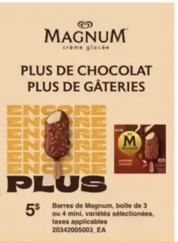 Provigo BARRES DE MAGNUM, BOÎTE DE 3 OU 4 MINI offer