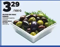 Provigo SARDO BULK OLIVES offer