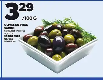 Provigo SARDO BULK OLIVES offer