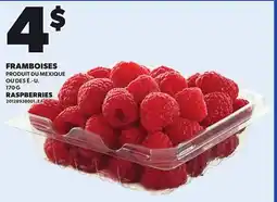 Provigo RASPBERRIES, 170 G offer