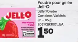 Provigo JELL-O JELLY POWDER, 9.1-85 G offer