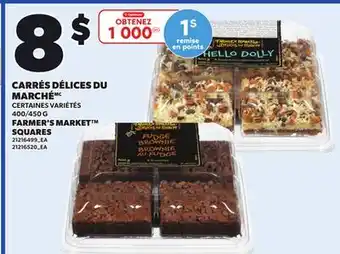 Provigo FARMER'S MARKET SQUARES, 400/450 G offer