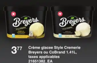 Provigo BREYERS OU COBRAND 1.41L offer