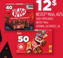 Provigo NESTLE MINIS, 40/50 UN offer