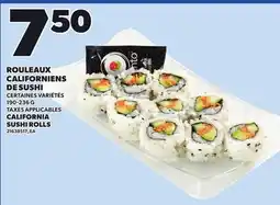 Provigo CALIFORNIA SUSHI ROLLS offer