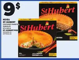 Provigo ST-HUBERT PIES, 675-825 G offer