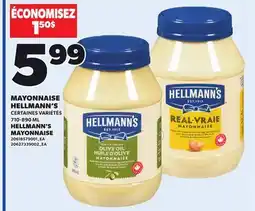 Provigo HELLMANN'S MAYONNAISE, 710-890 ML offer