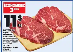Provigo BONELESS BLADE STEAK offer