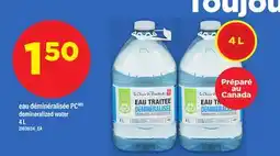 Maxi EAU DÉMINÉRALISÉE PC | DEMINERALIZED WATER, 4 L offer