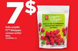 Maxi FRUITS SURGELÉS PC BIOLOGIQUE, 600 g offer