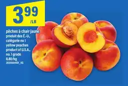 Maxi PÊCHES À CHAIR JAUNE | YELLOW PEACHES offer