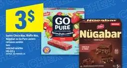 Maxi BARRES CHOCO MAX, MUFFIN MAX, NÜGABAR OU GO PURE LECLERC | BARS, 140-223 G offer