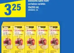 Maxi BOISSONS SANS NOM , 10X200 ML offer
