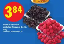 Maxi MÛRES OU FRAMBOISES, 170 g offer