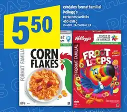 Maxi CÉRÉALES FORMAT FAMILIAL KELLOGG'S, 450-650 g offer