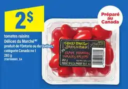 Maxi TOMATES RAISINS DÉLICES DU MARCHÉ, 283 g offer