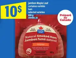 Maxi JAMBON MAPLE LEAF | HAM, 600 G offer