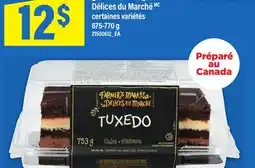 Maxi GÂTEAUX RECTANGULAIRES DÉLICES DU MARCHÉ, 675-770 g offer