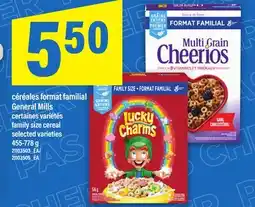 Maxi CÉRÉALES FORMAT FAMILIAL GENERAL MILLS, 455-778 g offer
