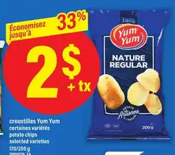 Maxi CROUSTILLES YUM YUM, 170/200 g offer