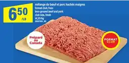 Maxi MÉLANGE DE BŒUF ET PORC HACHÉS MAIGRES | LEAN GROUND BEEF offer