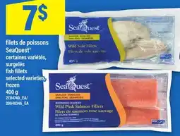 Maxi FILETS DE POISSONS SEAQUEST | FISH FILLETS, 400 g offer