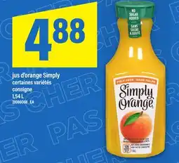 Maxi JUS D'ORANGE SIMPLY, 1,54 L offer