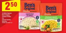 Maxi RIZ BISTRO EXPRESS BEN'S ORIGINAL | RICE, 240/250 g offer
